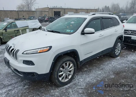 2015 Jeep Cherokee Limited из США, поврежденный, VIN 1C4PJMDS1FW509485